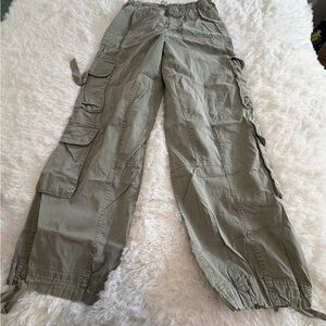 Abercrombie & Fitch Men's Olive Cargo Utility Pants